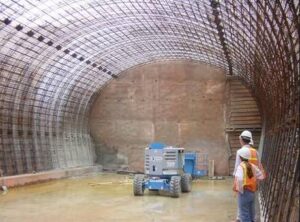 building underwater tunnel