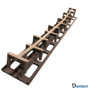 Deck Rail Chair and Base – Complete reinforcement spacer solution for construction formwork."