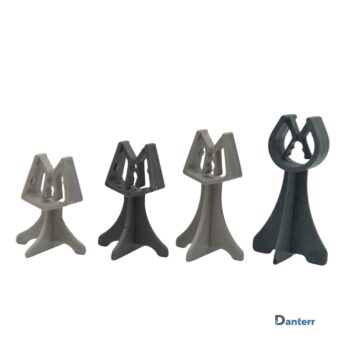 Fast clip-on bar chairs in various heights with small head