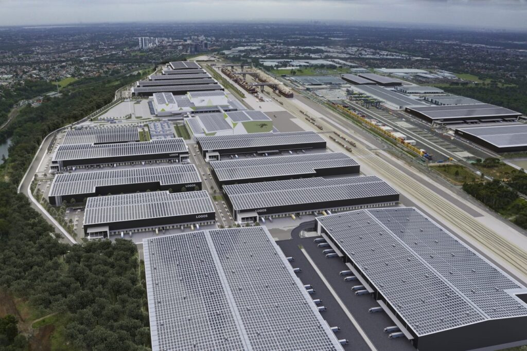 Moorebank Logistics Park Solar Roof
