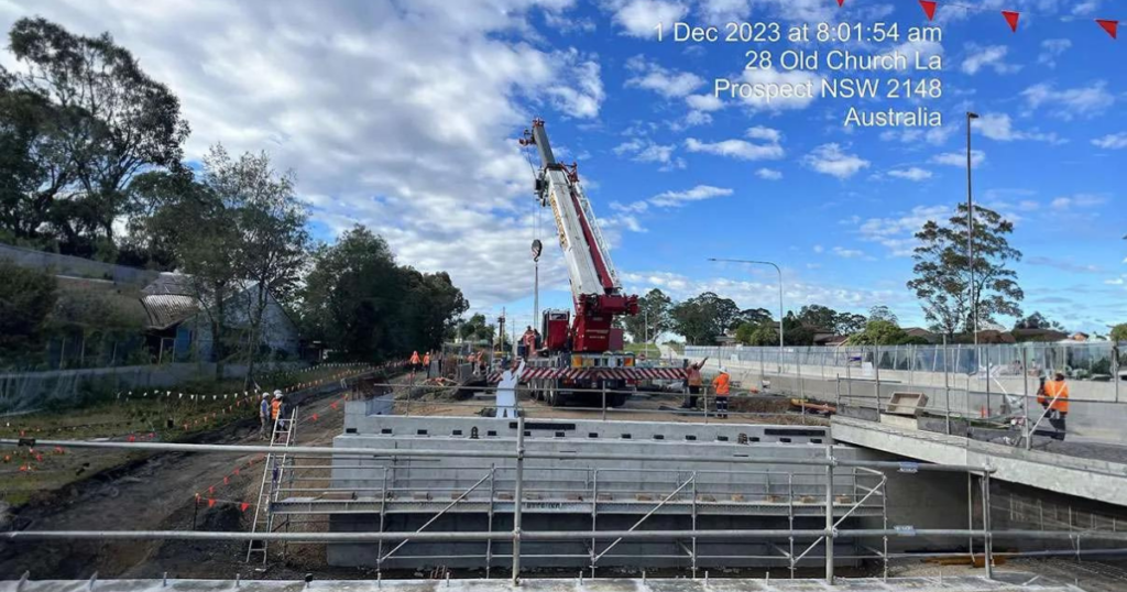Prospect Highway Upgrade works by Wexcon