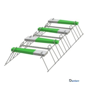 PD3 dowel cradle system with green-capped bars for concrete joint alignment and load transfer – Danterr construction supplies
