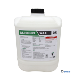 Aardcure WAX white-pigmented curing compound in 20L cube container