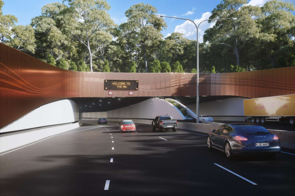 M6 Motorway Sydney tunnel construction underway in southern suburbs