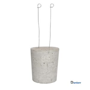 Concrete Spacer Round with Gal Tie Wire
