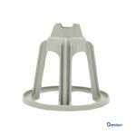Combination SOG bar chair with wide base for slab-on-ground reinforcement