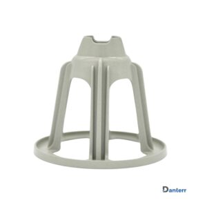 Combination SOG bar chair with wide base for slab-on-ground reinforcement