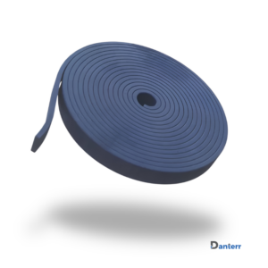 Roll of Polybar+ swellable hydrophilic waterstop used as a waterproofing strip seal for waterstop expansion joint applications.